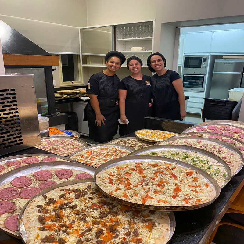 Cecchin Pizzas em evento